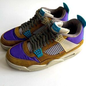 Jordan 4 Retro SP 30th Anniversary Union Desert Moss AUTHENTICATED SZ. 11